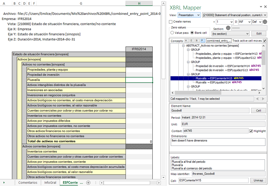 RS Mapper plugin is loaded. Mapping options of the plug-in