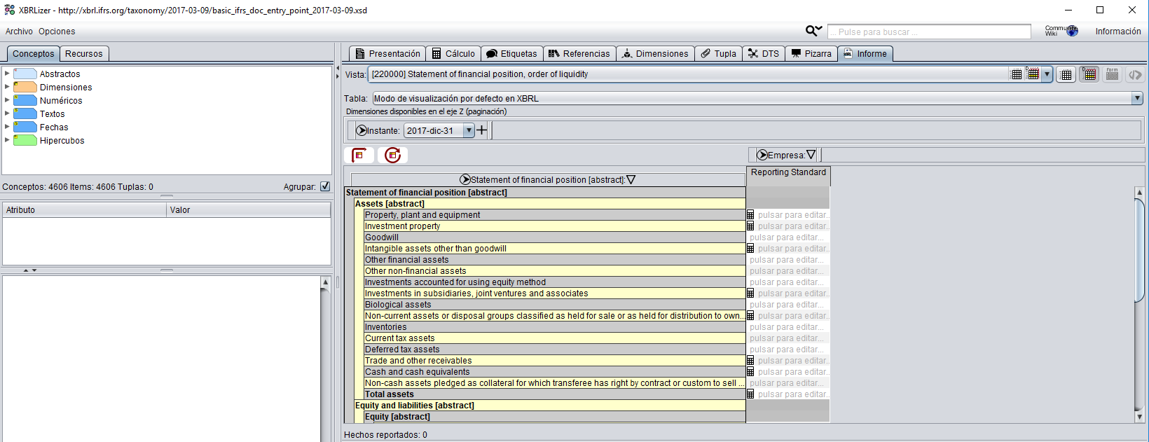 Image for download XBRL software suite page - Sample Screenshot RS XBRL software suite - XBRLizer