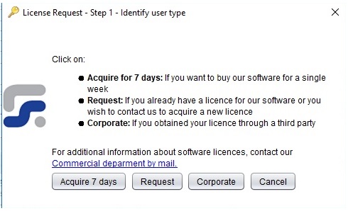License request Reporting Standard XBRL